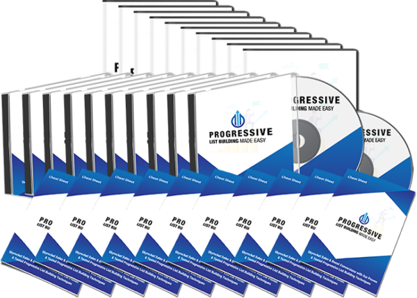 Progressive List Building Made Easy - 100 minutes